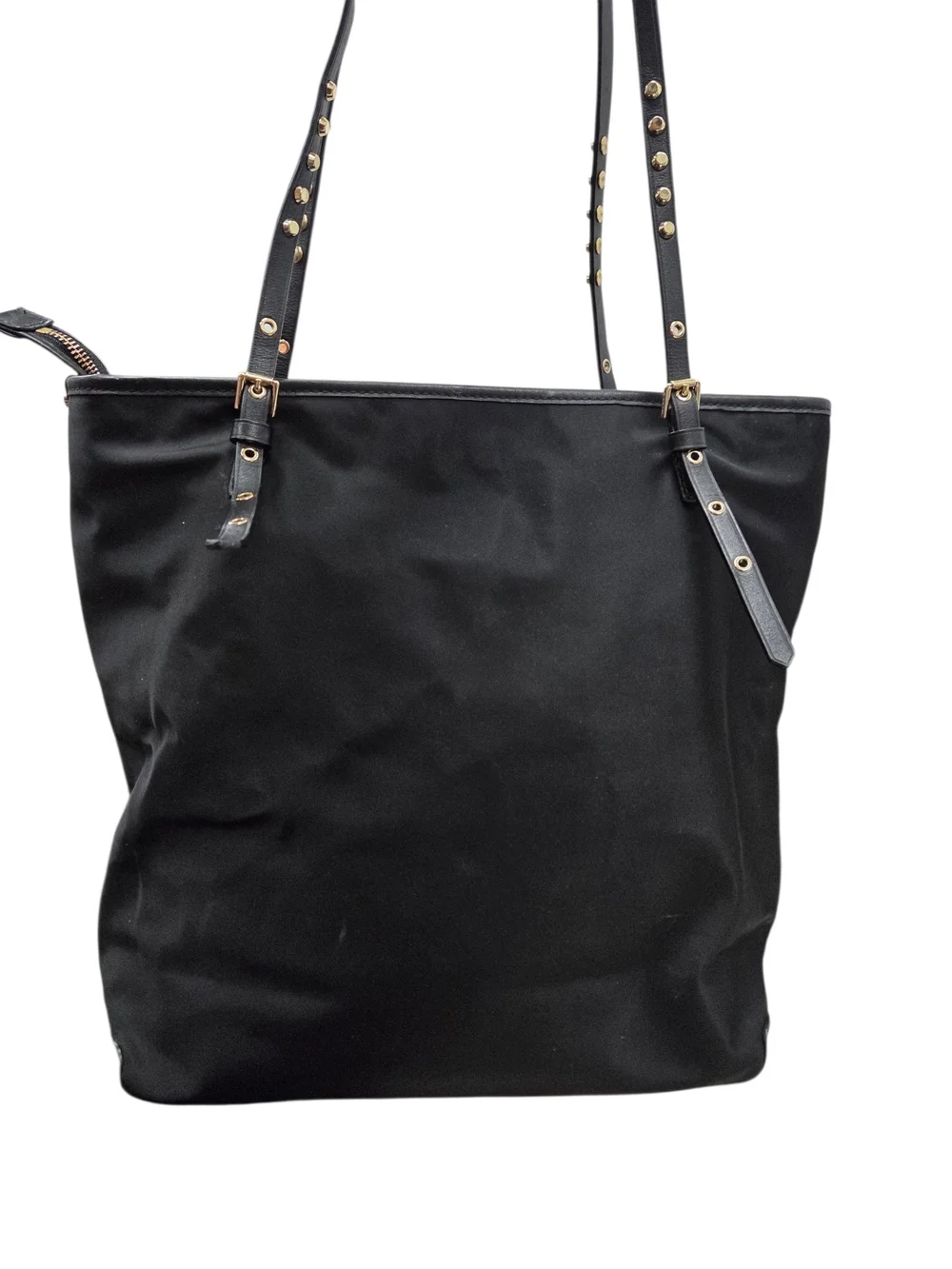 Michael Kors Leila Large Nylon Tote in Black